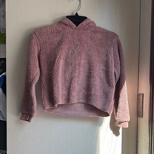 Kids Blush Sherpa Hoodie